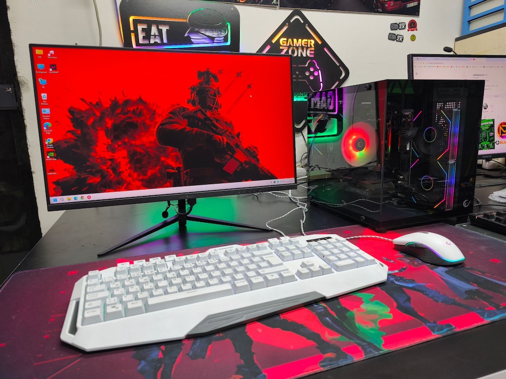 DDR5 Ryzen 5 7500F-16 GB-512 GB-RTX 3060 12 GB-24 İnc 240Hz FHD Monitö - 7