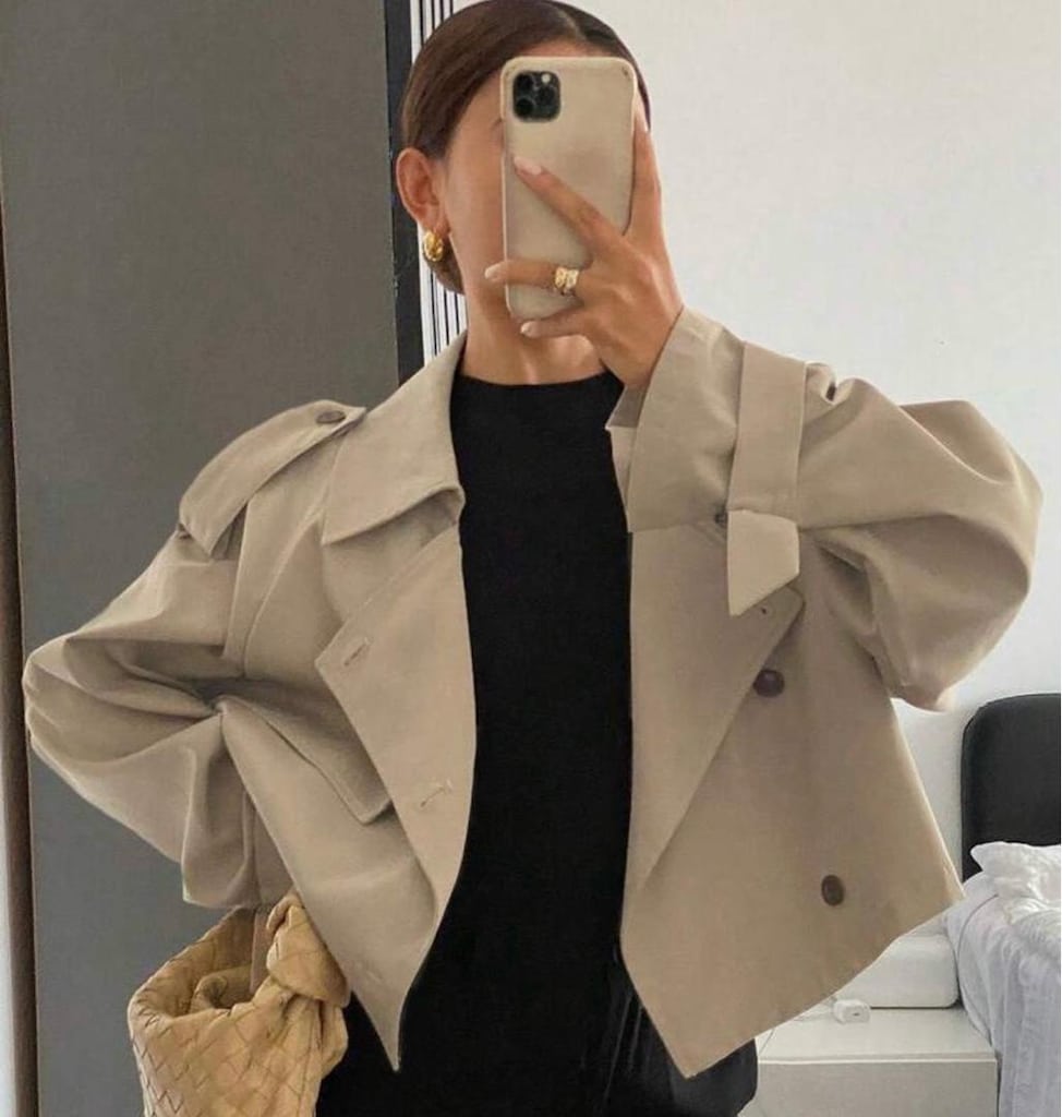 kadın trench kot