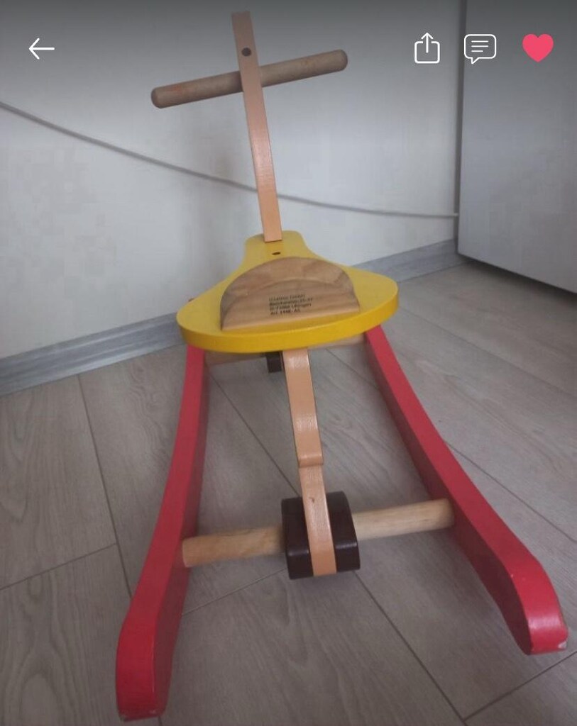 Sallanan Ahşap At - 2