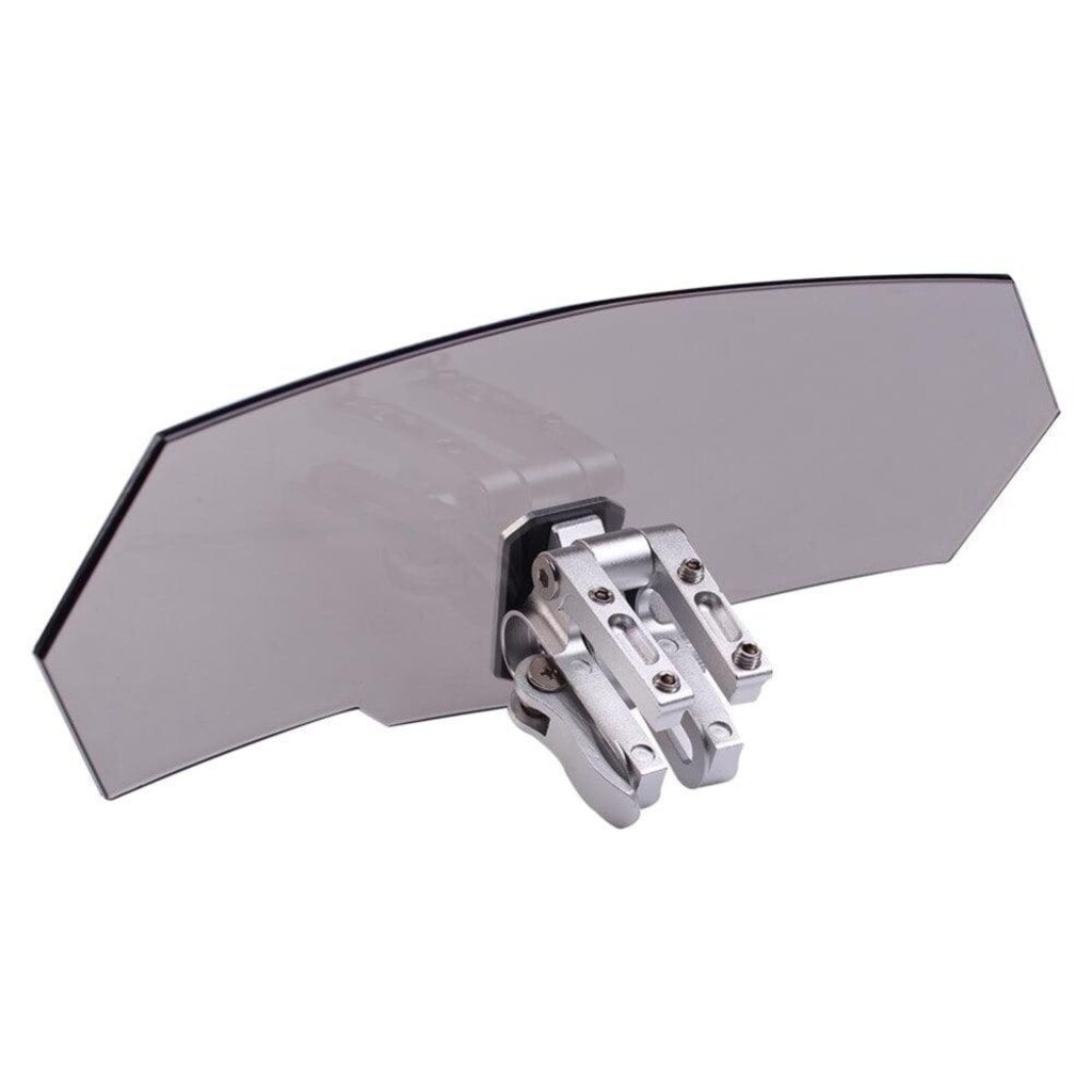 KNMASTER WD200 MOTOSİKLET ÖN CAM DEFLEKTÖR FÜME/ŞEFFAF - 8