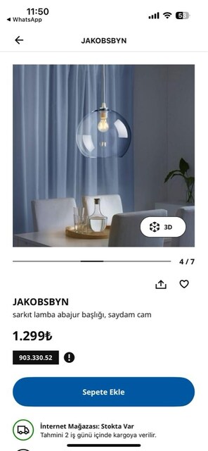 ikea avize