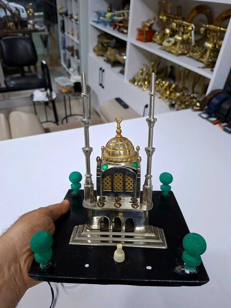 Antika Camii Motifli Gece Lambası, Kaliteli Şahene Ürün - 3