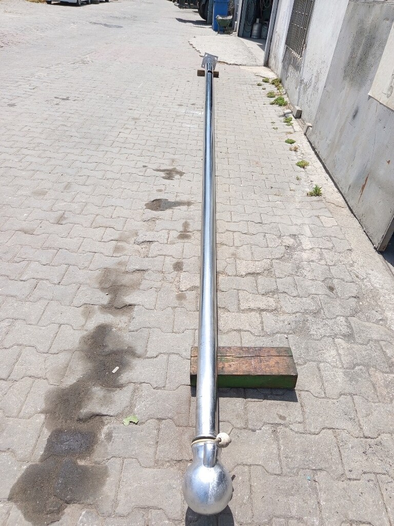 Bayrak Direği 7 Metre Krom Paslanmaz - 2