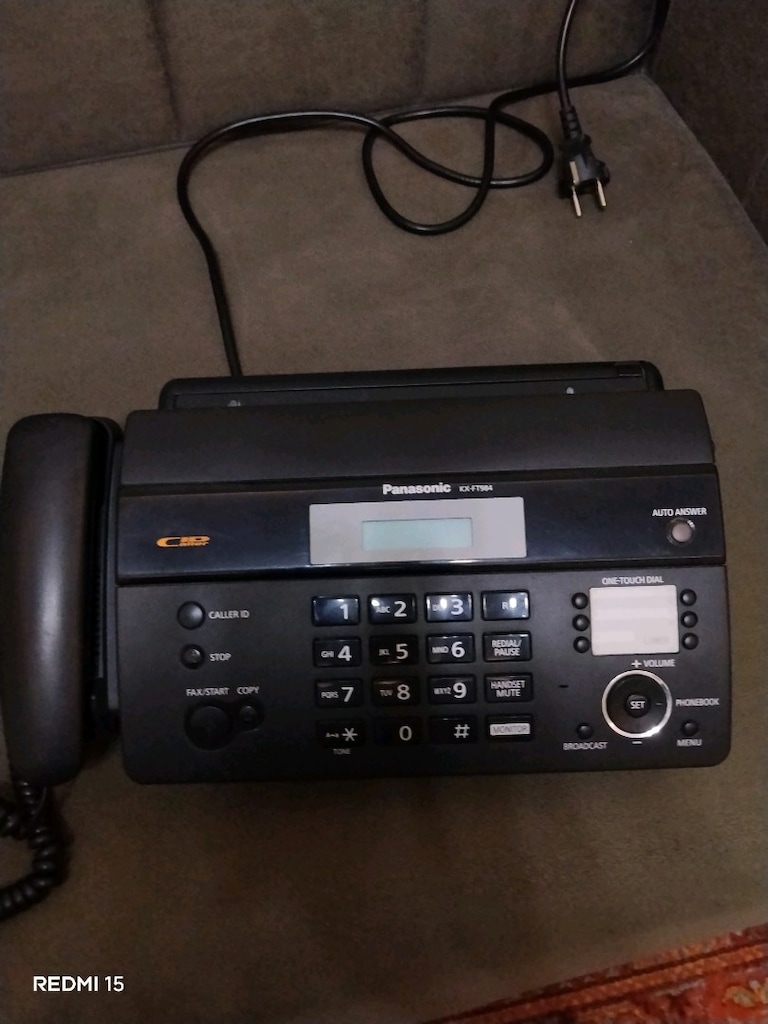 TERTEMİZ FAX CİHAZI