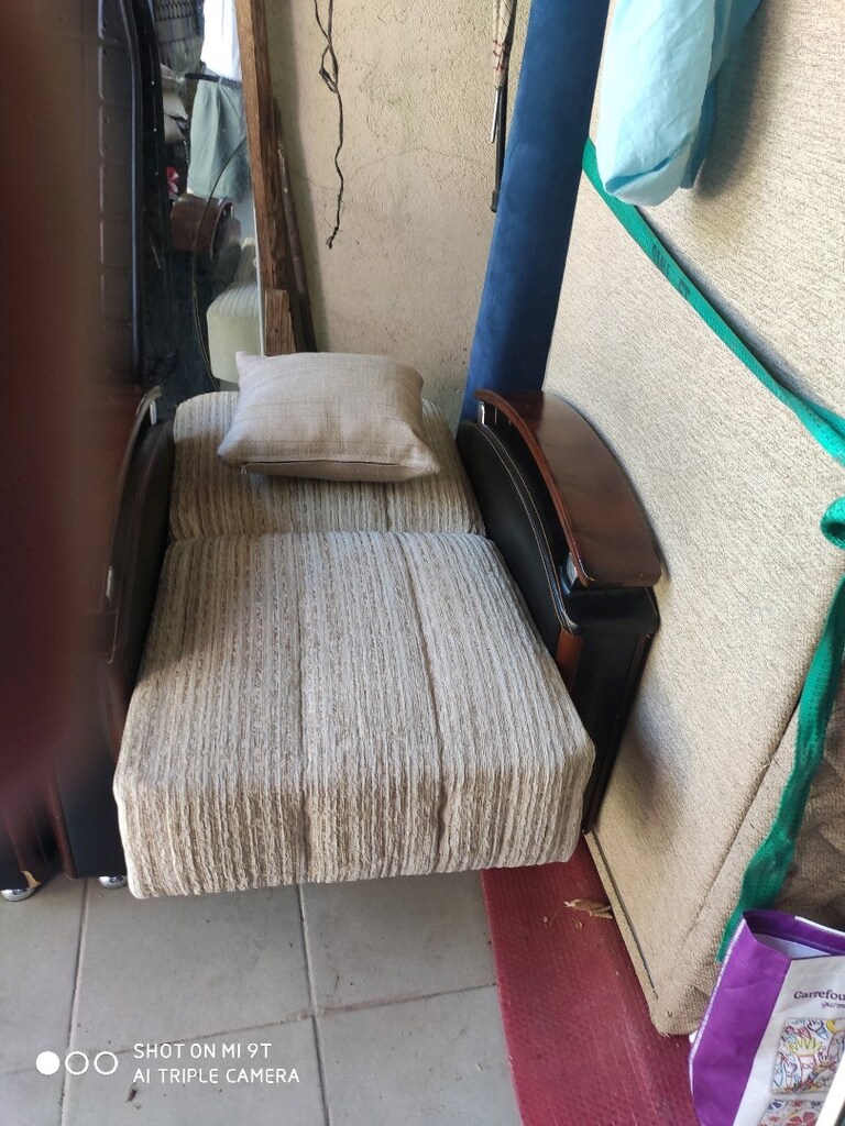 tekli koltuklar sandıklı yatak oluyor tertemiz saglam - 3