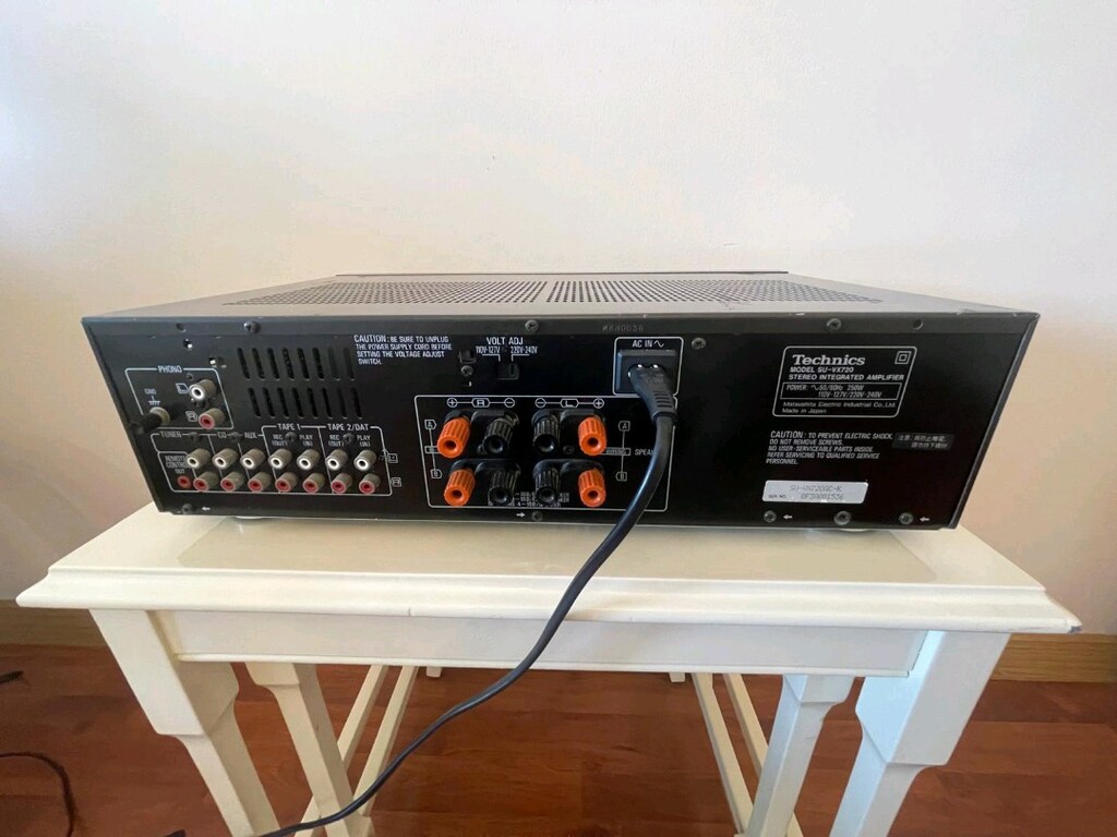 TECHNİCS SU-VX720 STEREO AMFİ ÜCRETSİZ KARGO - 5