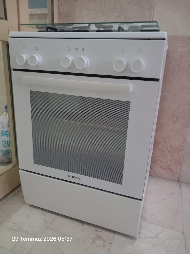 BOSCH Serie 4 Gazlı/Elektrikli Solo Fırın Beyaz - 3