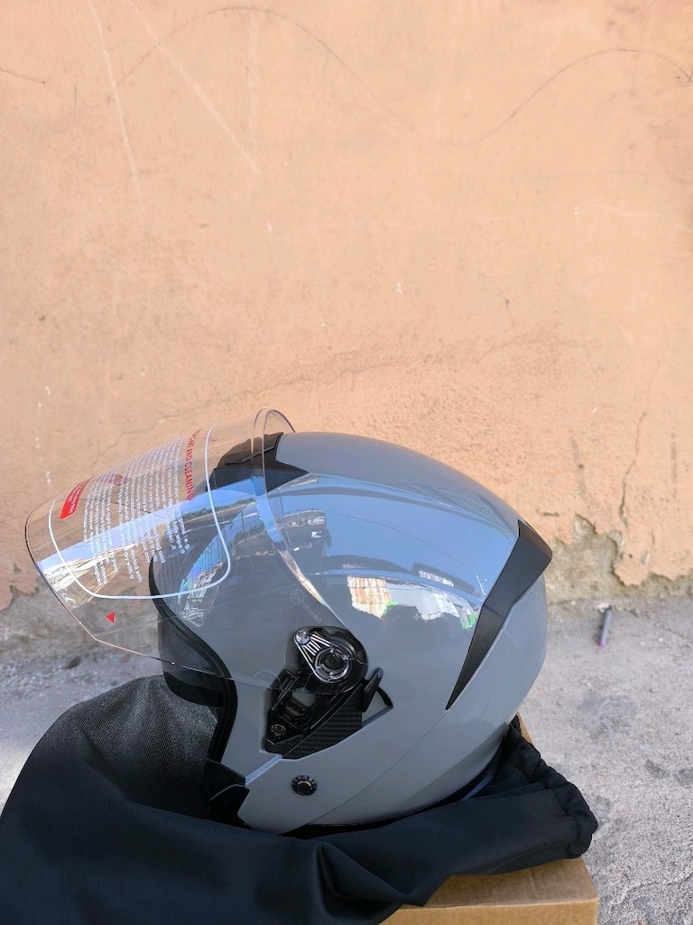 Kask JK 526 Yarım Güneş Vizörlü Sıfır Beden M ve L Mevcuttur İzmir - 4