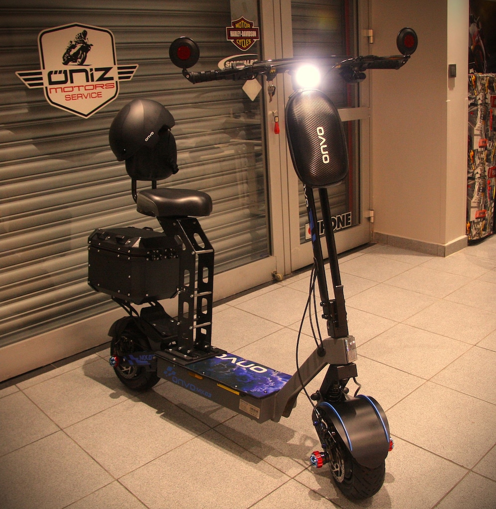 2026 MODEL FULL DOLU ONVO MX-03 SCOOTER KAÇMAZ İNCELE. - 4