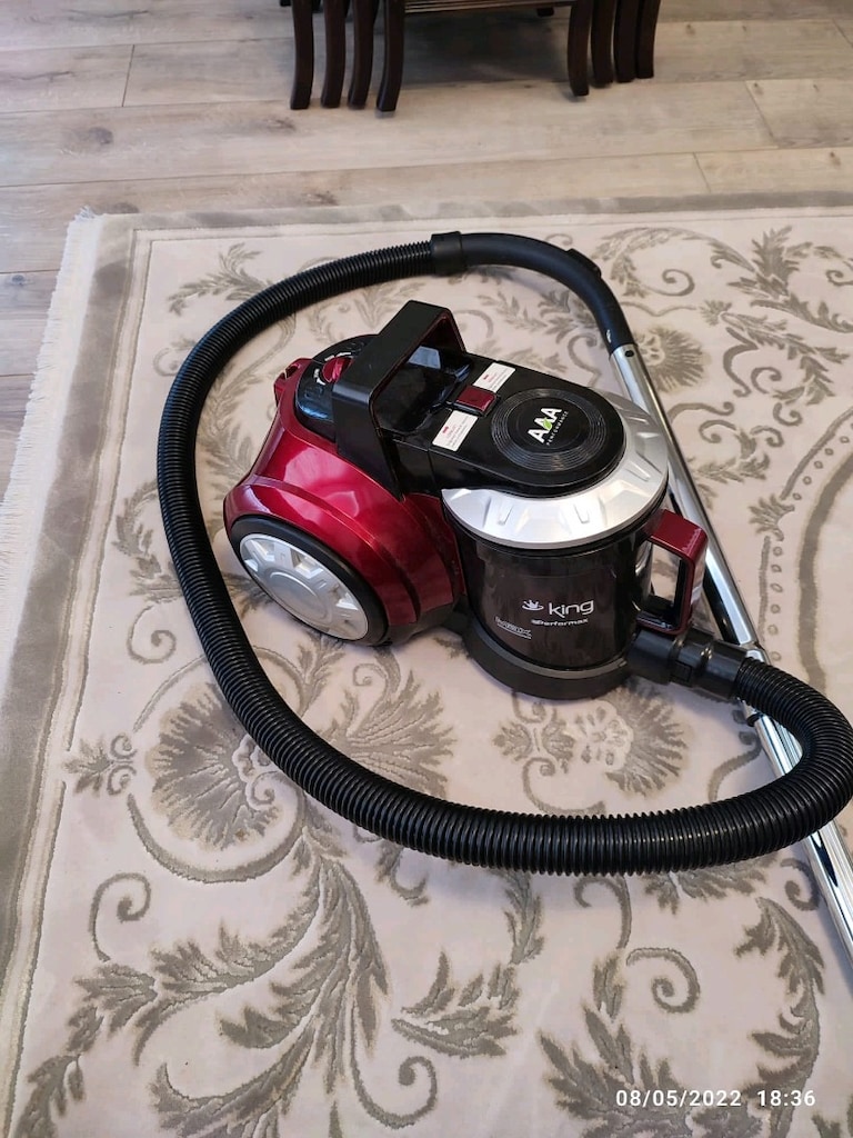 Torbasız süpürge iki adet Tefal ve King marka - 3