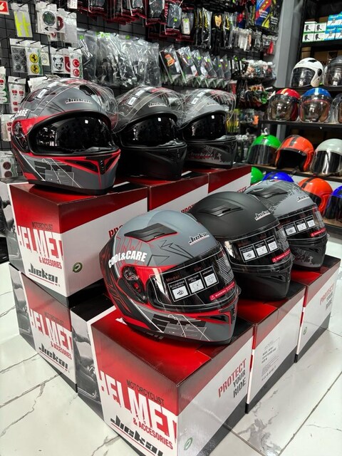 FULL FACE MOTORCU KASKI
