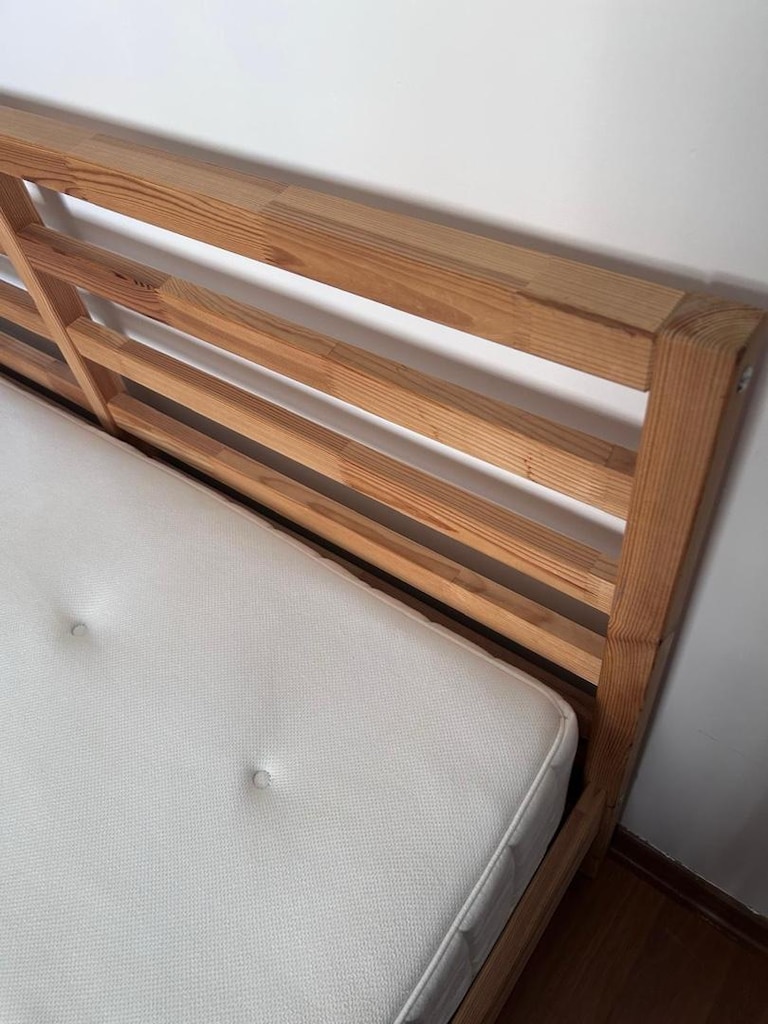 ikea tarva karyola-hyllestad yatak - 3
