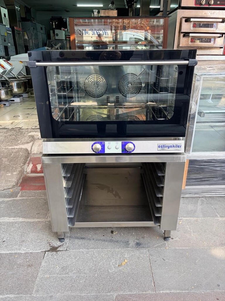 Öztiryakiler 4 Tepsili Konveksiyonel Fırın / Pasta - Simit Fırını