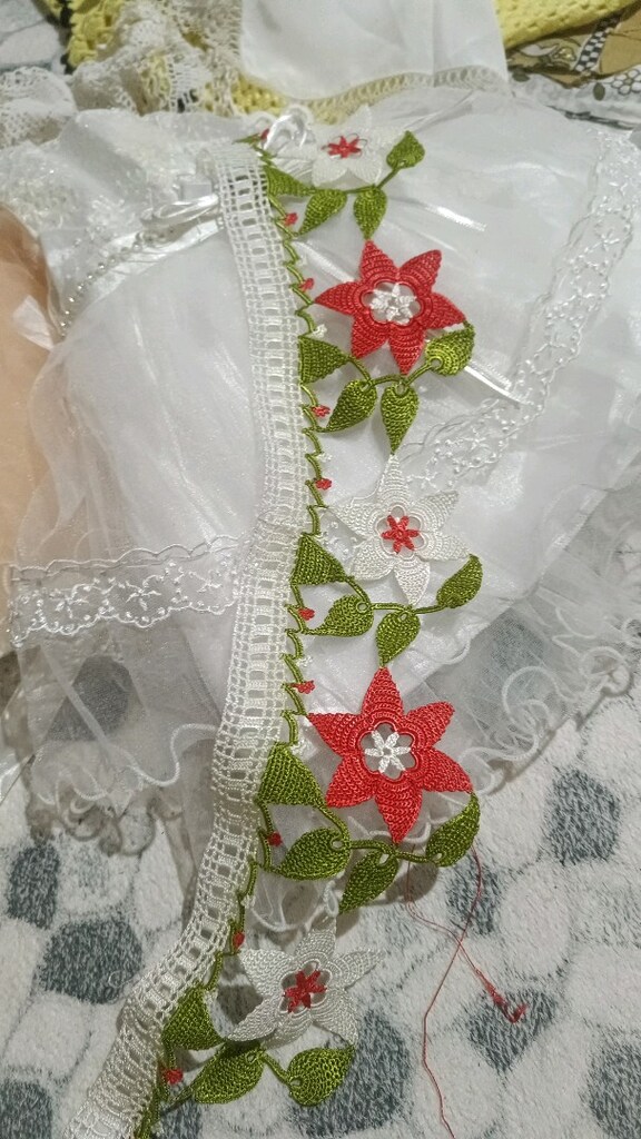 kullanılmış O da takımı dantel - 3