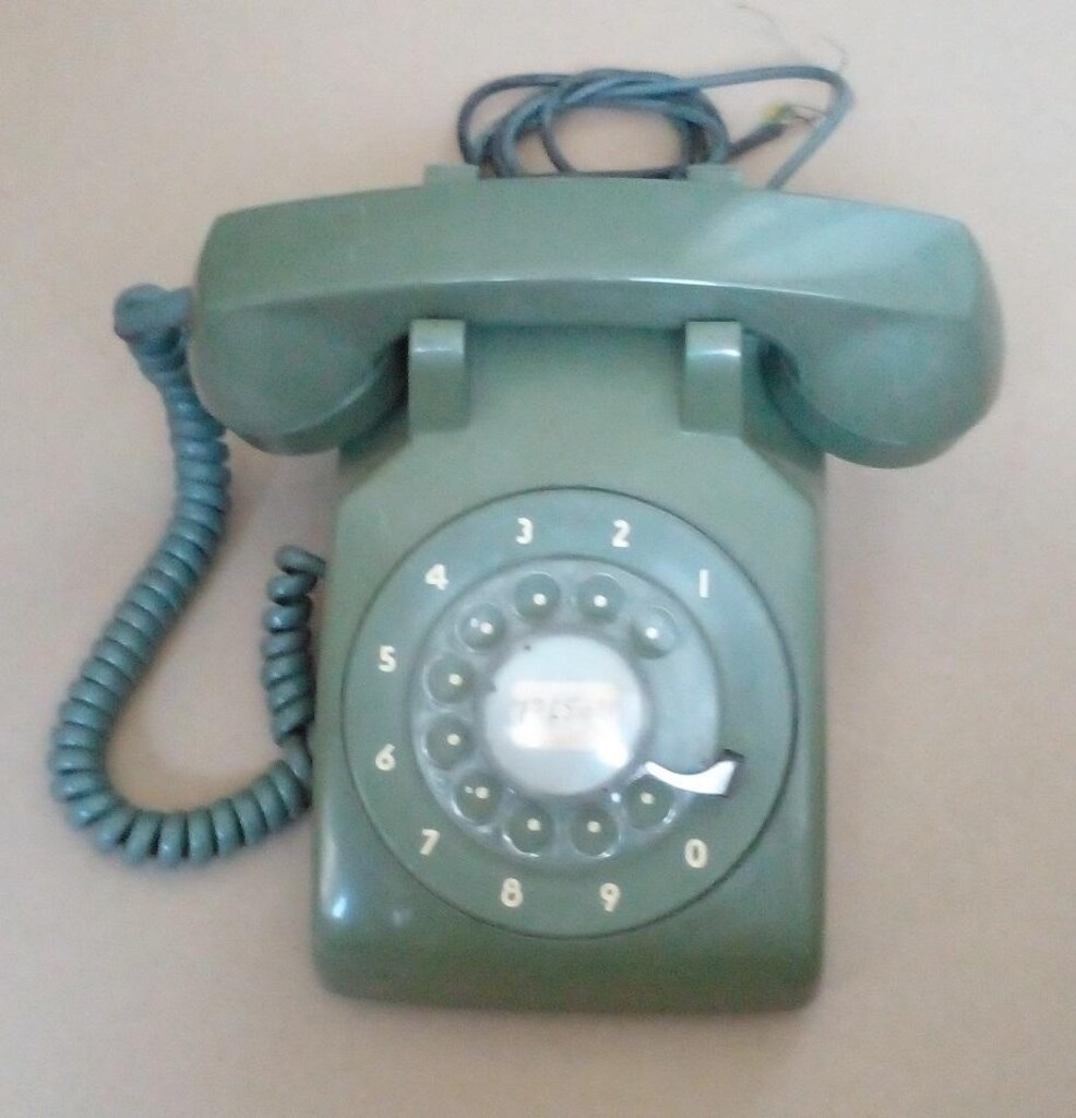 Eskilerden Netaş Çevirmeli Telefon - 80li Yıllar - 2