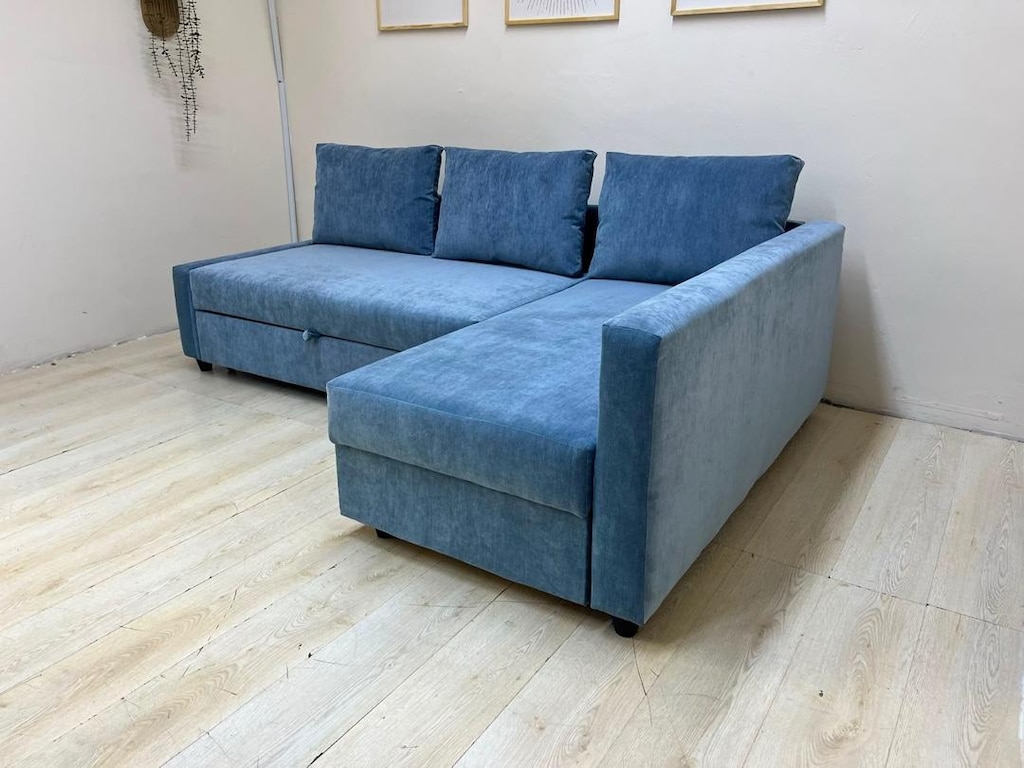 IKEA FRİHETEN SIFIR KAPLAMA YATAKLI BAZALI L KÖŞE KOLTUK KANEPE - 3