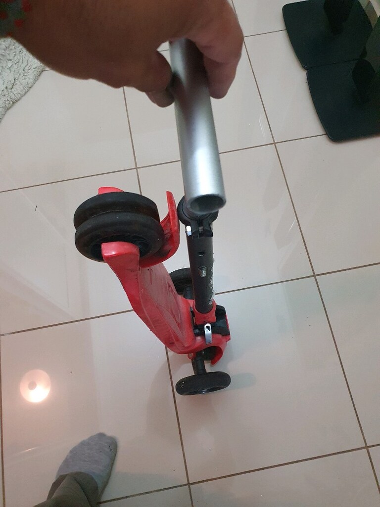Tekerlekleri Işıklı 3 Tekerlekli Scooter - 5