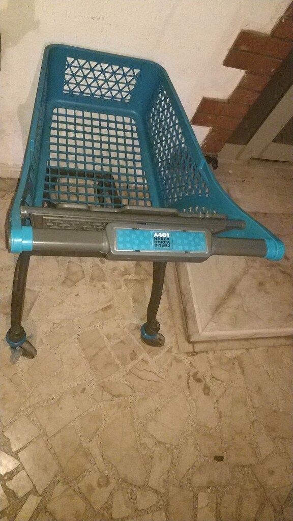 MARKET ALIŞ VERİŞ ARABA SEPETLER - 6