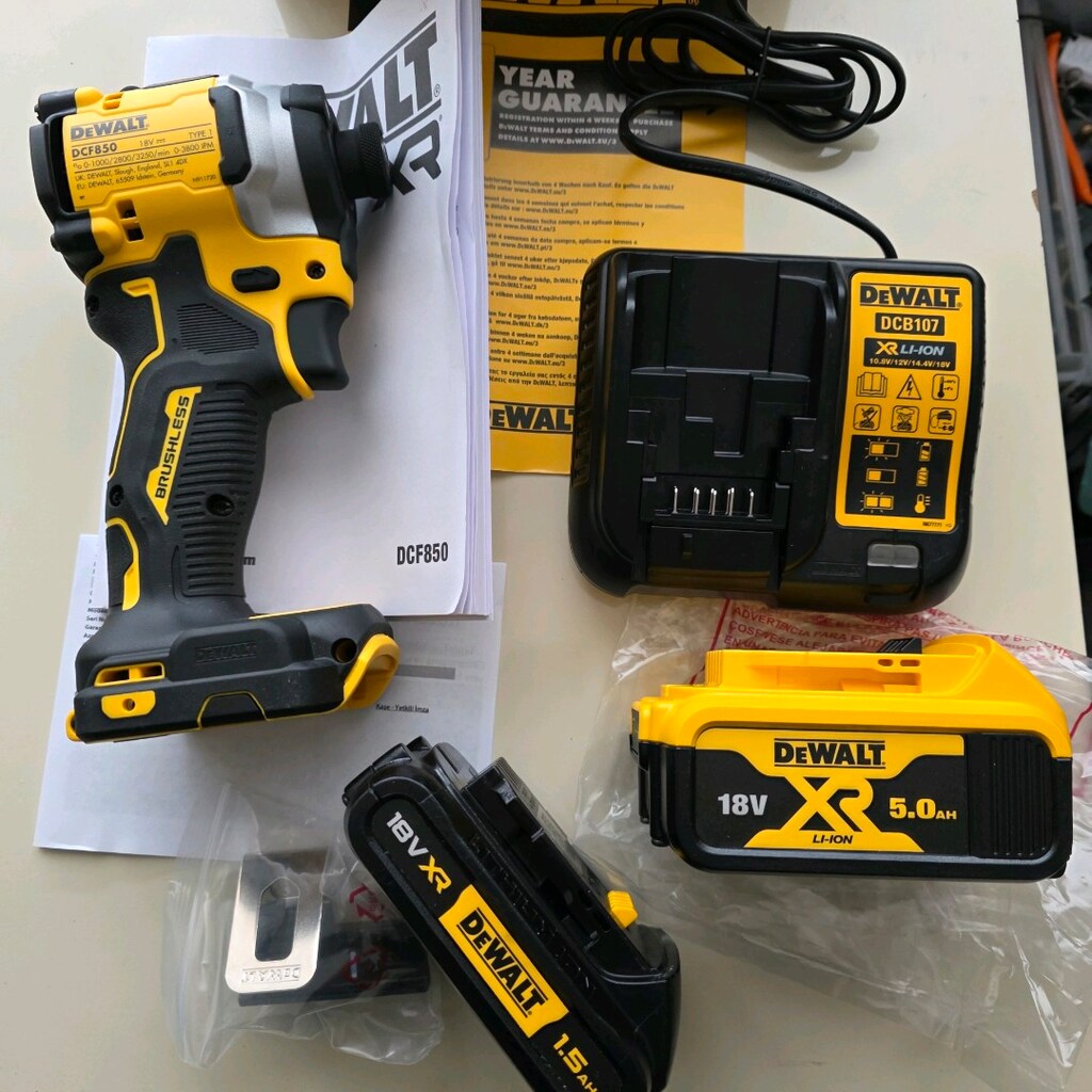dewalt torklu vidalama 2 batarya - 3
