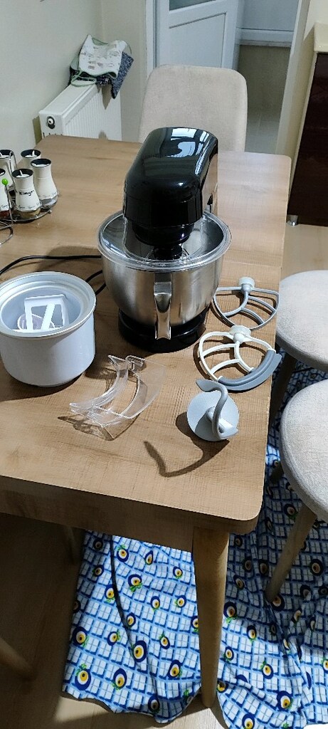 Kumtel marka hamur yoğurma makinesi 5 litre ürün daha sıfır sayılır - 2