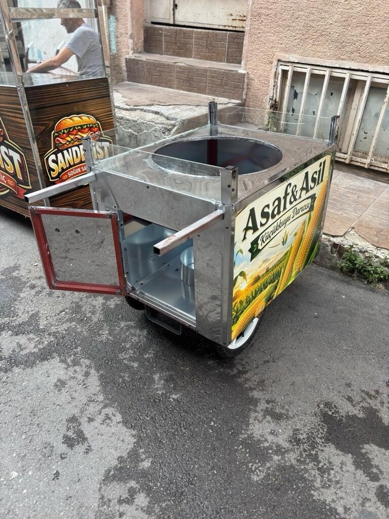 Seyyar Koçan Mısır Arabası, Mısır Arabası, Seyyar Araba, Seyyar Tezgah - 4
