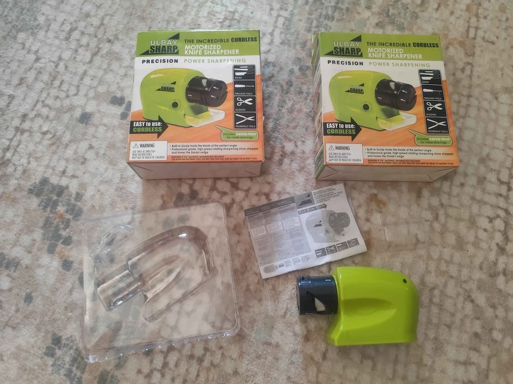 Ulbay Sharp Pilli Motorlu Bıçak ve Makas Bileme Makinesi - 5
