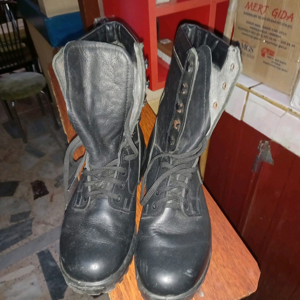ERKEK DERİ BOT 41 NUMARA - 2