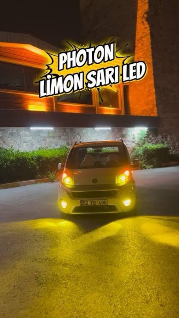 photon limon sarısı led - 2