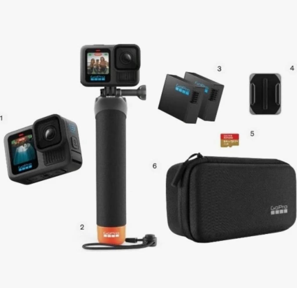 Gopro Hero 13 Black Aksesuar Kit Aksiyon Kamerası Sıfır Kapalı kutu - 5