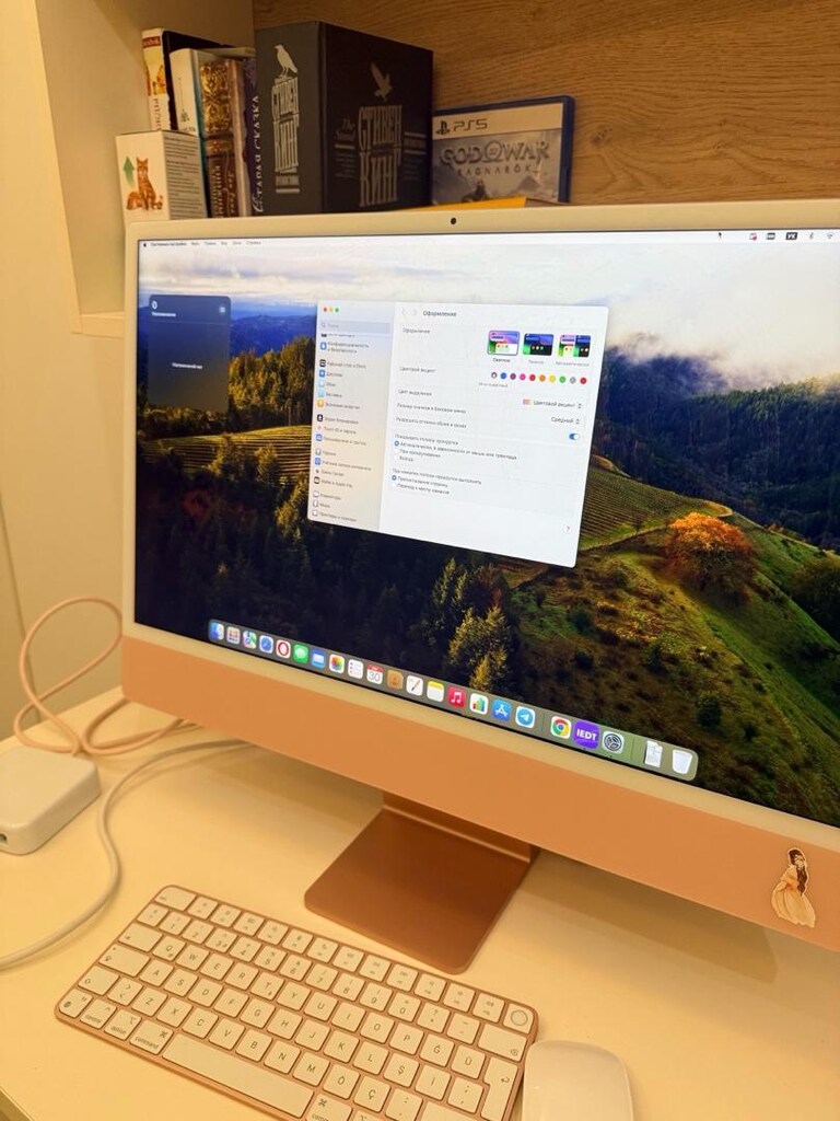 Apple iMac 24” M1 8GB 256GB Pembe – Kutulu, Tertemiz - 14