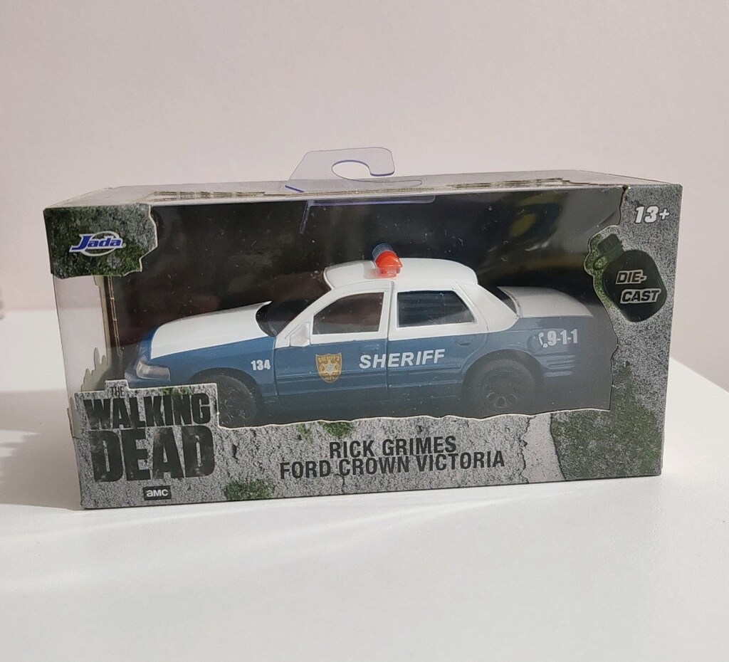 Jada 1:32 Rıck Grımes Ford Crown Victoria Walking Dead Nadir - 2