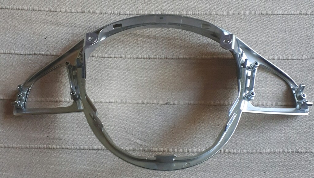 Mercedes-Benz A, B, C, CLA, GLA, GLC, GLE, GLS direksiyon panel kapağı - 2