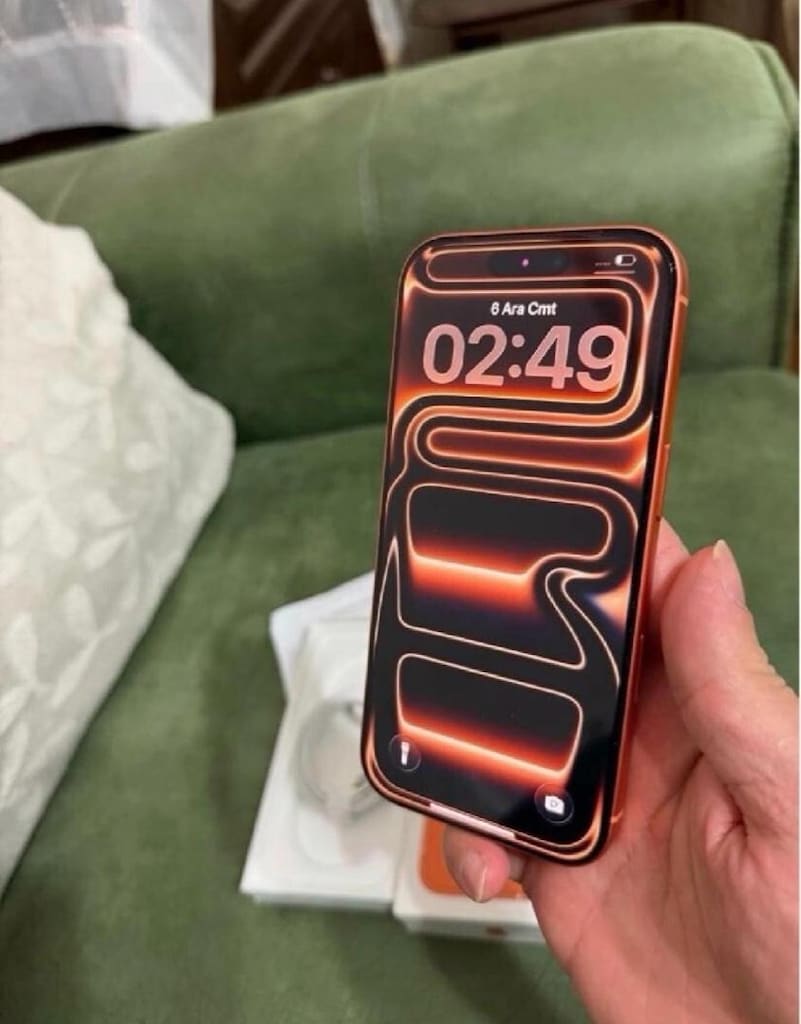 iphone 17pro max 512gb (16 ay garantili pil 100) - 10