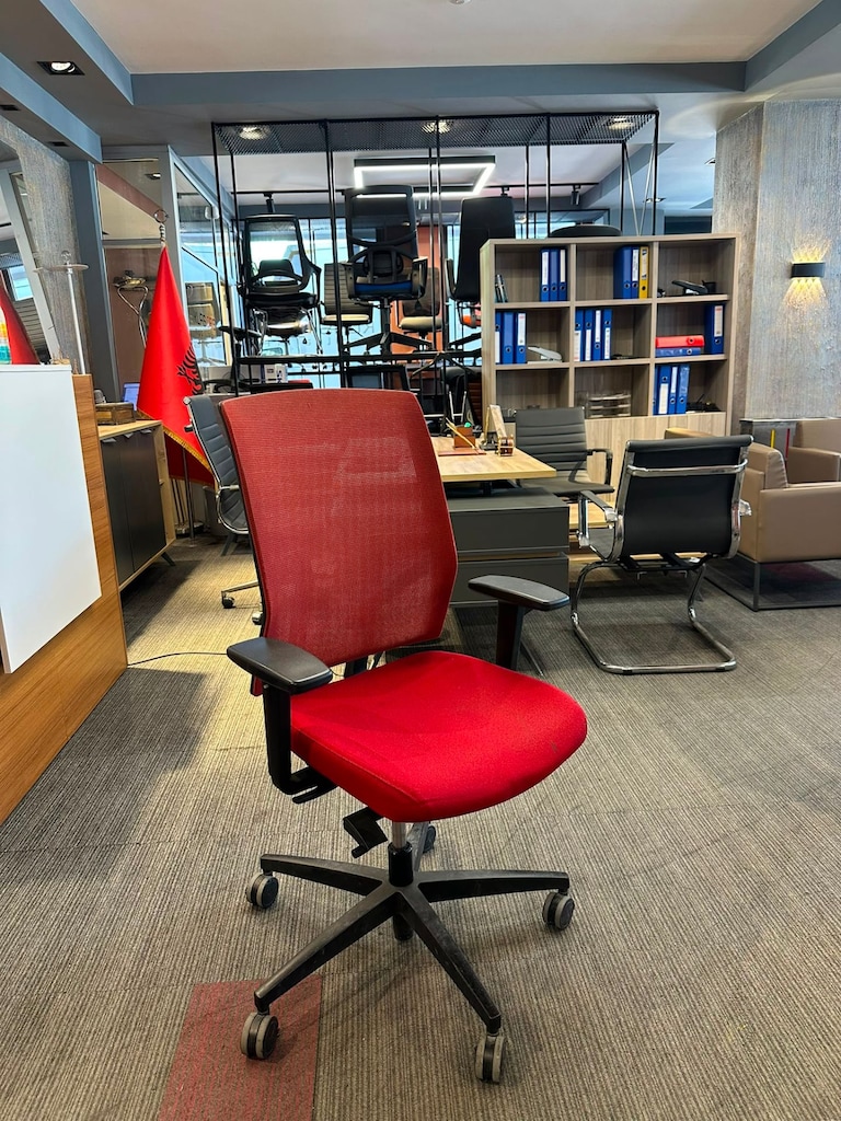 KLAS OFİS ÜSKÜDAR NURUS ME TOO KIRMIZI ÇALIŞMA KOLTUĞU - 2