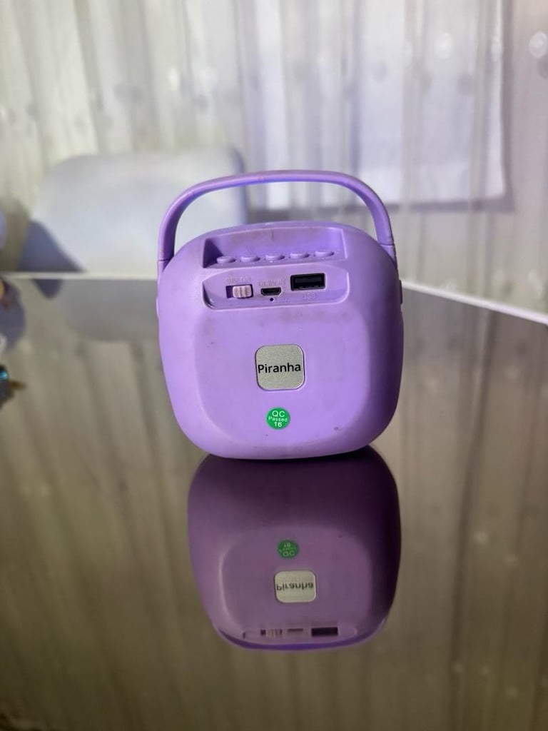 Taşınılabilir Bluetooth Hoparlör Led ışıklı(Ses bombası) - 4