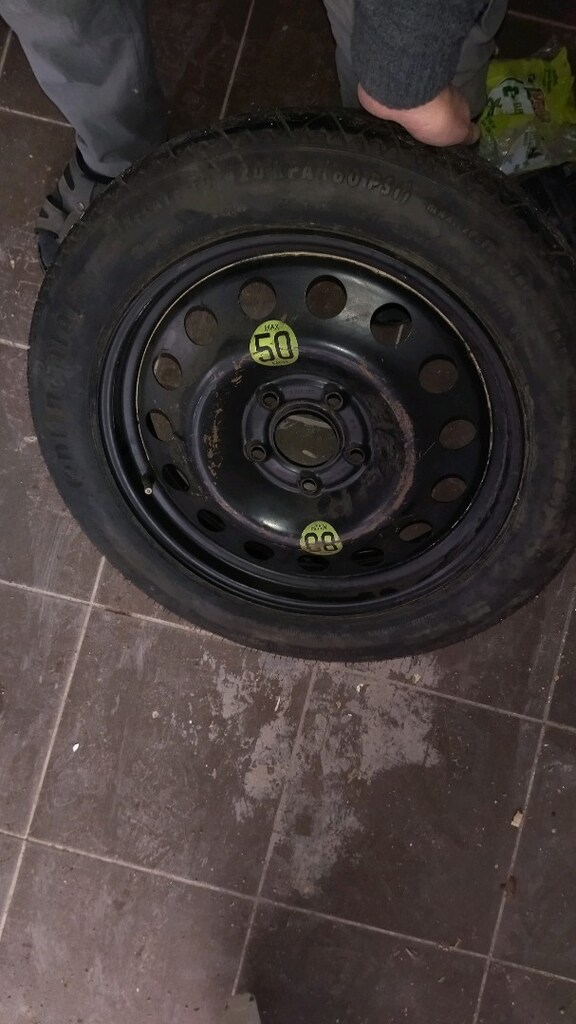 ORJİNAL BMW E60 Opel Insignia 5X120 STEPNESİ Hepsine UYUMLU 17 İNc - 4