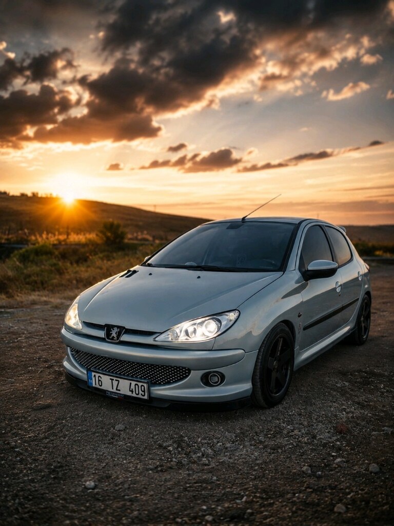 2003 Peugeot 206 1.6 XT 110 HP – Özel Donanımlı, Masrafsız ve Diri Ara - 2