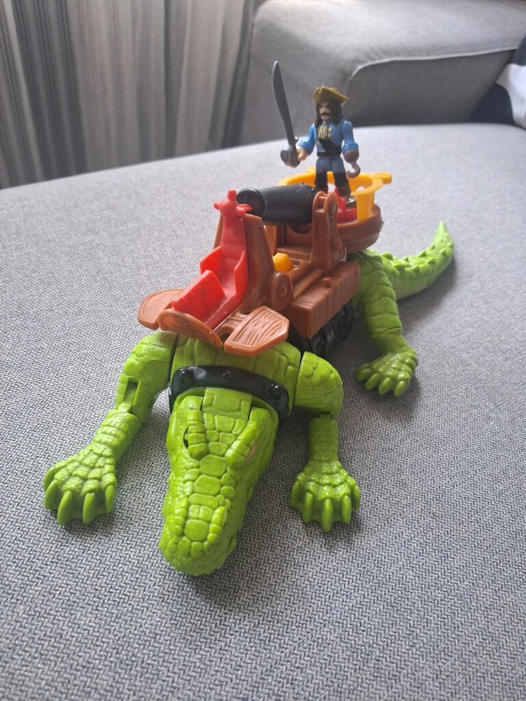 imaginext çılgın timsah - 2