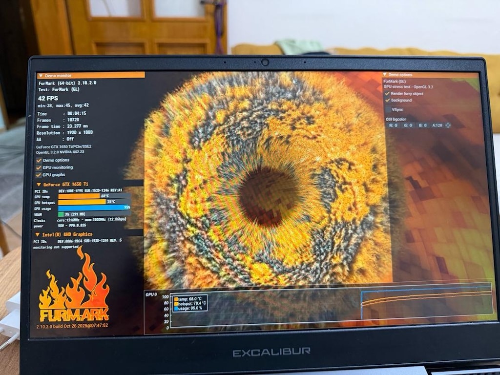 TERTEMİZ EXCALİBUR G770 İ7 10750H GEFORCE1650 Tİ - 13