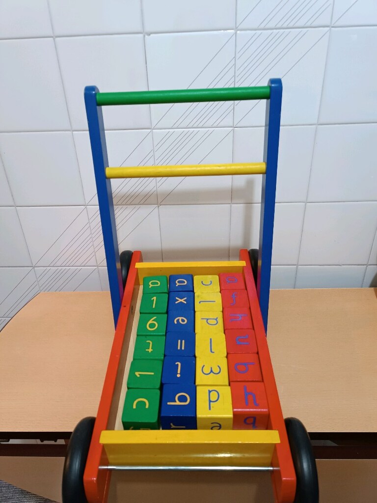 AHŞAP TİDLO BEBEK YÜRÜTEC VE EĞİTİCİ BLOKLAR - 3