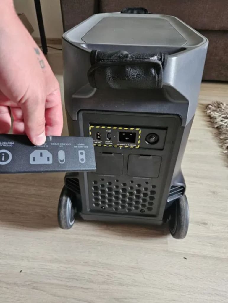 Ecoflow Delta Pro 3600w garantili - 4