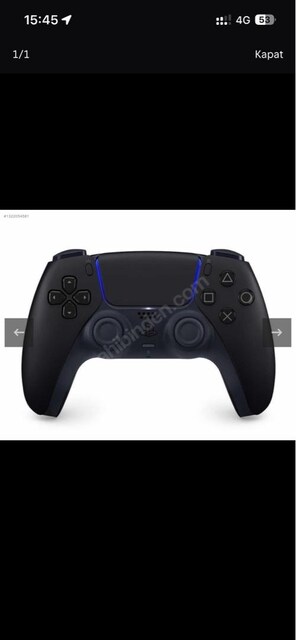Sony PS5 DualSense Midnight Black