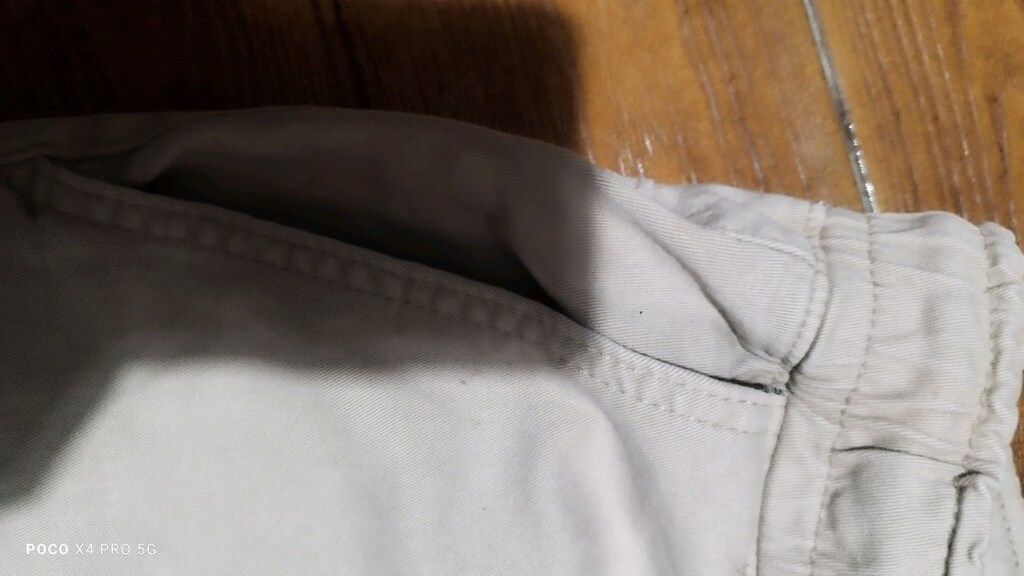 #Zara ipli eşofman pantolon  Eni çekilince 43 Boyu  96Bacakta leke. - 6