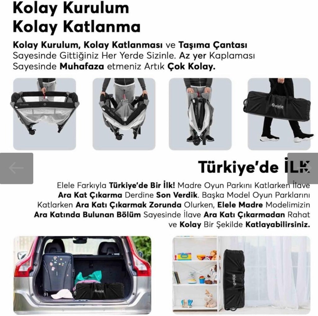 Elele Madre Park Yatak 70x110 - 13