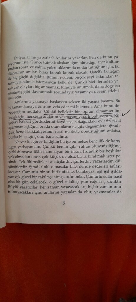 BİR DİNAZORUN ANILARI, MİNA URGAN - 3