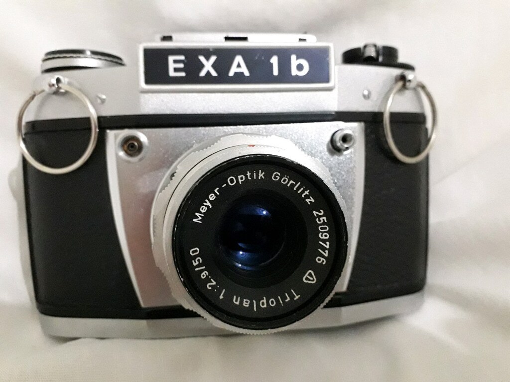 Alman malı antika Exa fotoğraf makinesi - 2