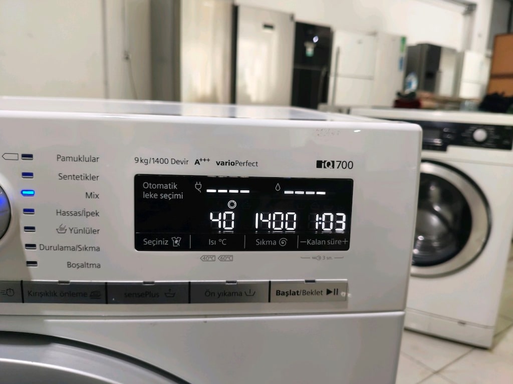 Siemens İQ700 home professional serisi 9 kg çok temiz çamaşır makinesi - 7
