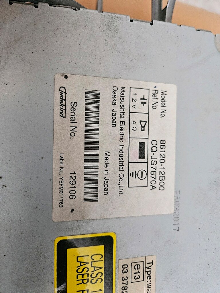 Orjinal corolla teyp - 2