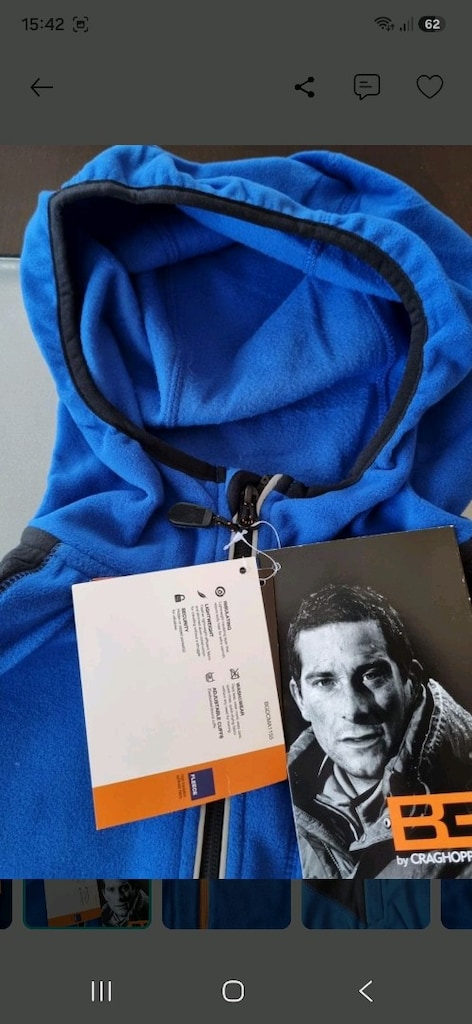 Bear Grylls Polar Ceket Beden:58-60 - 5