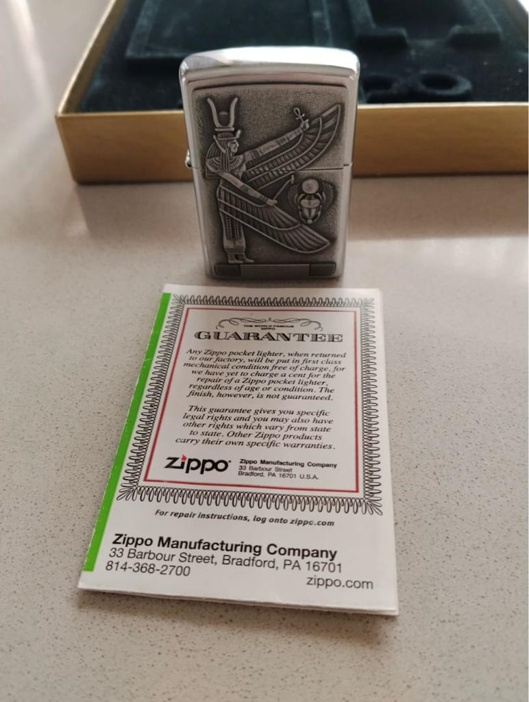 Antik Mısır zippo modeli - 4